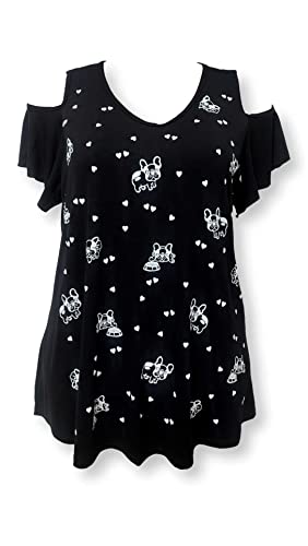 Blusa Bata De Malha Ciganinha Viscolycra Plus Size - Estampado 6 - G2