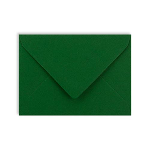 700 buste per lettere, colore verde scuro con