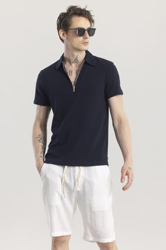 Image of SNITCH Navy Polo T-Shirt