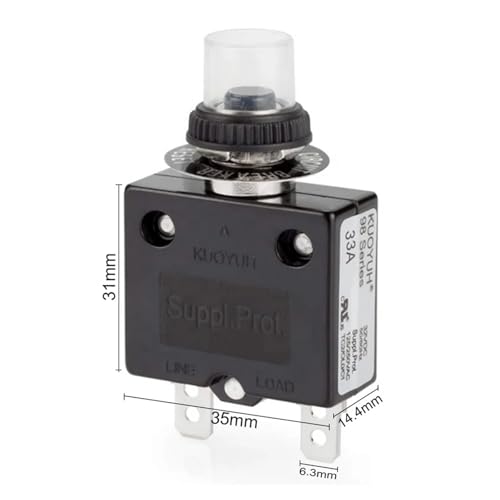 Disjoncteur miniature série 98 pour éviter la surchauffe de vos appareils électriques - 3