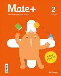 MATE+ MATEMATICAS PARA PENSAR 2 PRIMARIA SANTILLANA - 9788468058429