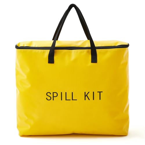 Image of Dansydaisy 1 Pcs Spill Kit Bag Only, Universal Portable Emergency Duffle Spill Bag, No Other Leak Handling Accessories are Included(Yellow)