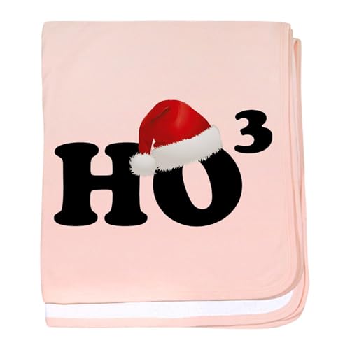 CafePress Ho Ho Ho Baby Blanket, Super Soft Newborn Swaddle