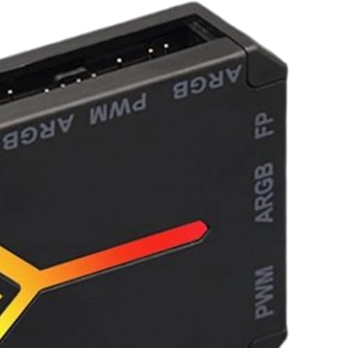 Controlador De Hub De Ventiladores ARGB PWM | Hub RGB Magnético 12 Puertos Con Mando A Distancia | Separador 5V 3-Pin ARGB Y 4-Pin PWM Para PC | Refrigeración De Velocidad Ajustable Para Escrit - imagen 8
