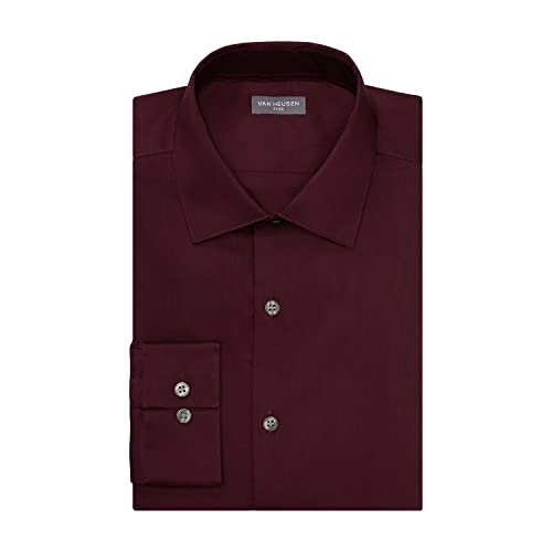 Image of Van Heusen Men's Dress Shirt Slim Fit Ultra Wrinkle Free Flex Collar Stretch