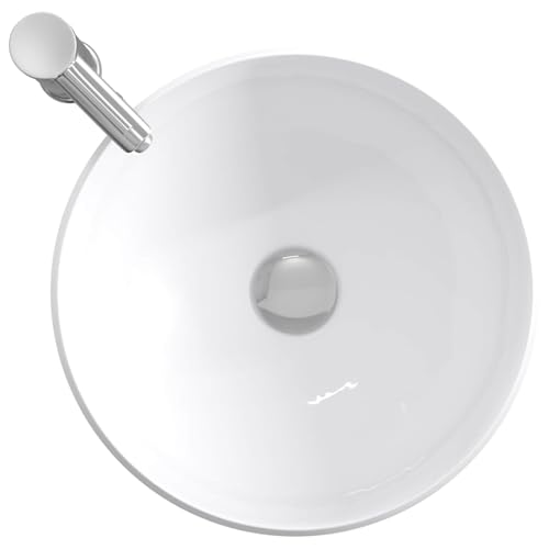 Lavabo de baño cromado moderno para renovar aseos pequeños 8