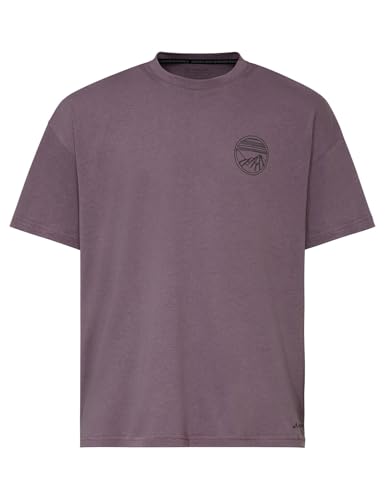 T-Shirt Homme VAUDE Cyclist Casual Shirt Noir en Coton