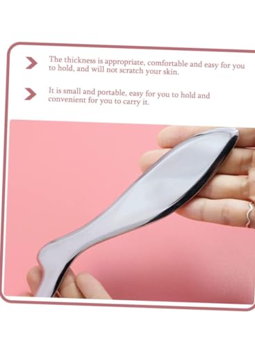 Image of Fish Shape Stainless Steel Gua Sha Tool | Facial & Body Scraping Therapy Tool for Relaxation, Muscle Tension and Skin Care