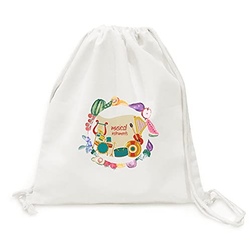 Sangle de transport pour tambour Beauty Gift avec motifs fruits