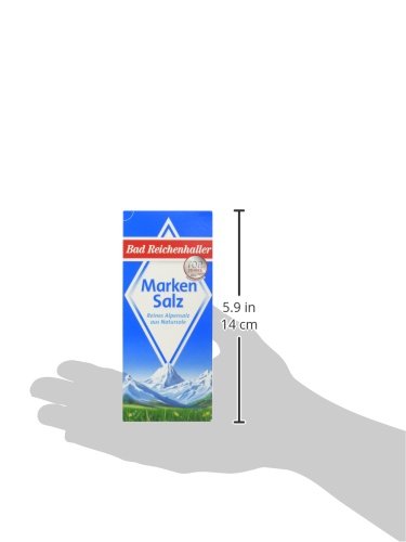 Bad Reichenhaller Marken Salz Reines Alpensalz aus Natursole, 500 g