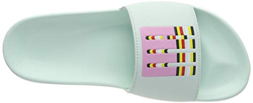 Image of Puma Unisex Adults' Leadcat Bold Beach & Pool Shoes, Blue (Fair Aqua-Pale Pink), 7 UK