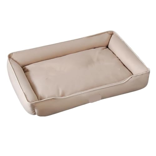 �������p�x�b�h�ł��A �l�G�Ή��X�N�G�A�^���p�x�b�h ��^�}�b�g���X�Ή� ���݂��h�~ �L�p �\�t�g ���� �h�� �\�t�@ �y�b�g�n�E�X �A�������[�o�u���̌��p�x�b�h�ł�(Khaki,XL-84x56x14cm)