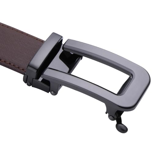 Image of Labnoft Men's PU Leather Auto-lock Belt