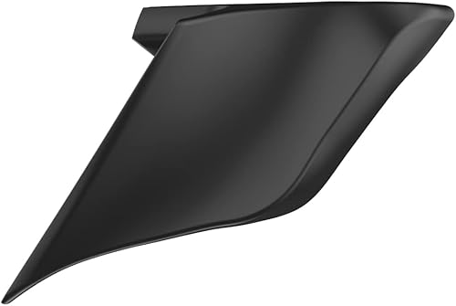 Miniatura 487 de Advanblack Barracuda - Cubiertas laterales estiradas plateadas (brillantes), paneles extendidos para Harley Touring Street Glide Road Glide Electra