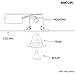 NICOR Lighting 6-inch Recessed Housing, Remodel, IC-Rated, Airtight (17003AR)