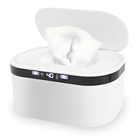 Feuchttücher Box, Feuchttücher Wärmer Mit LED-Nachtlicht & Ein/Aus-Schalter, Einstellbarer USB-Feuchttuchwärmer 40-60 ℃, Großraum-Spender Für Gängige Feuchttücher, Tragbarer Großraum Spender