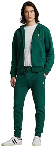 Polo Ralph Lauren Men's Double Kint Jogger Pants (L, ClgGreen)3