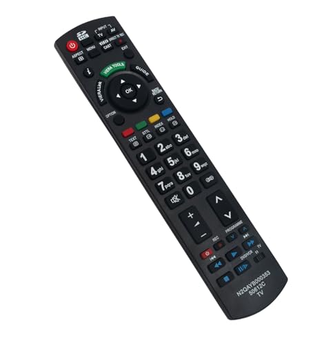 AULCMEET N2QAYB000353 Replace Remote Control Compatible with Panasonic LED LCD Smart TV TX-P46G15B TX-P46Z11E TX-P50V10B TX-LF37S10 TX-LR22X20 TX-LR32U20 TX-LR32X20 - Image 3