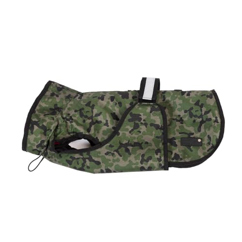 Danish Design 3-in-1 Dog Coat Camo Pink, 65cm (26in) - All Weather, Waterpoof, Fleece-Lined, Reflective Raincoat for Dogs - Image 2