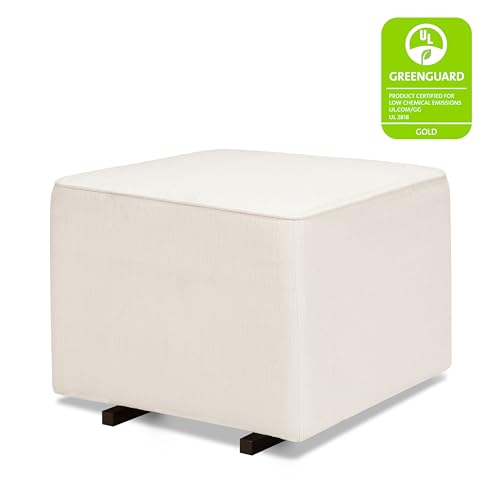 Davinci Universal Gliding Ottoman in Performance Cream Linen, Greenguard Gold & CertiPUR-US Certified - image 3
