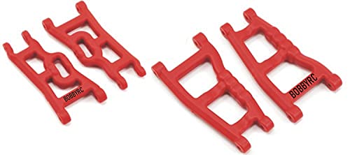 RPM 80249 Front & 80599 Rear Red A-Arms 1/10 Slash 2wd VXL &
