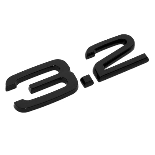 Logotipo emblema 3D 3.2 trasero para portón trasero de coche 3