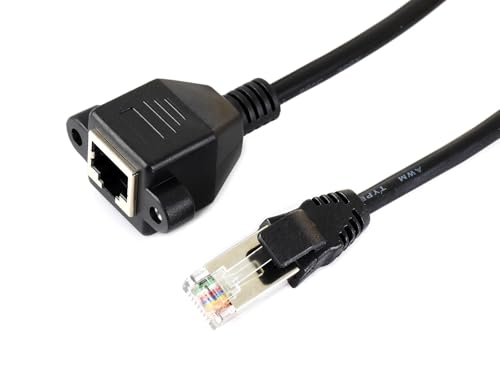 Cable de extensión Ethernet CAT.5e RJ45 1 metro paquete 2 miniatura 6