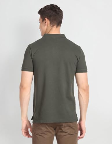 Image of U.S. Polo ASSN. Striped Slim Fit Polo T Shirts for Men - 100% Cotton, Half Sleeves Mens Tshirt