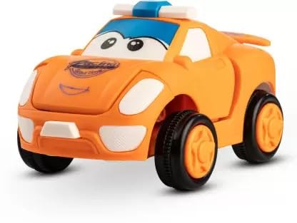 Reena Sharma SuperMart Pull Push Back Action Robot Car Toy for Kids, Racing Car Toy, Car to Robot (Pack of 1) (Yellow) (B0CTMS57NZ) Amazon Price History, Amazon Price Tracker