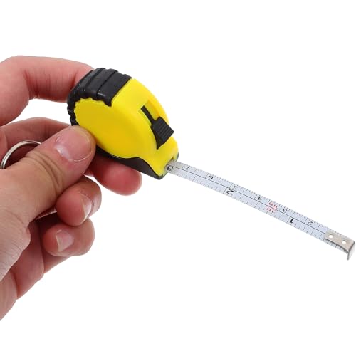 Cinta métrica Mini Retráctil de acero Beaupretty 12 pzas miniatura 3