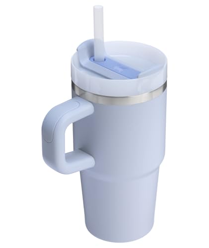 Image of STANLEY Quencher H2.0 Tumbler with Handle and Straw 20 oz | Flowstate 3-Position Lid | Cup Holder Compatible for Travel | Insulated Stainless Steel Cup | BPA-Free | Dew Drop