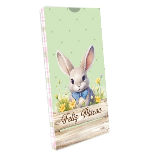 6. Caixa Barra De Chocolate Pascoa Rabbit