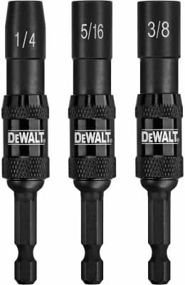DeWalt DWPVTDRV3 3-Pc. Impact Ready Pivoting Nut Driver Set - Quantity 5