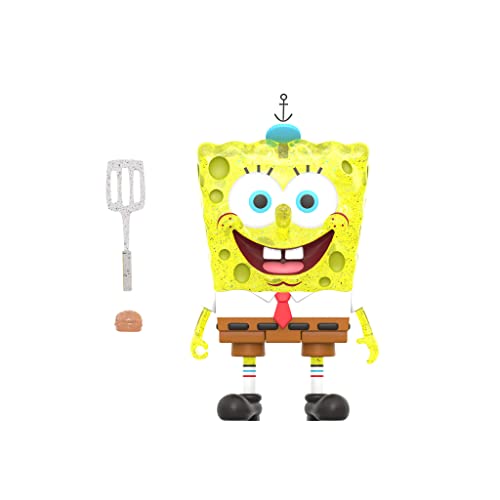 SUPER7 - Spongebob Squarepants: Spongebob & Patrick Con Exclusive Reaction Figure, Multicolor - Image 3