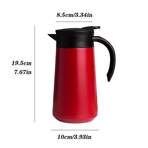 Tetera eléctrica aislada para hogar 800 ml blanca miniatura 2