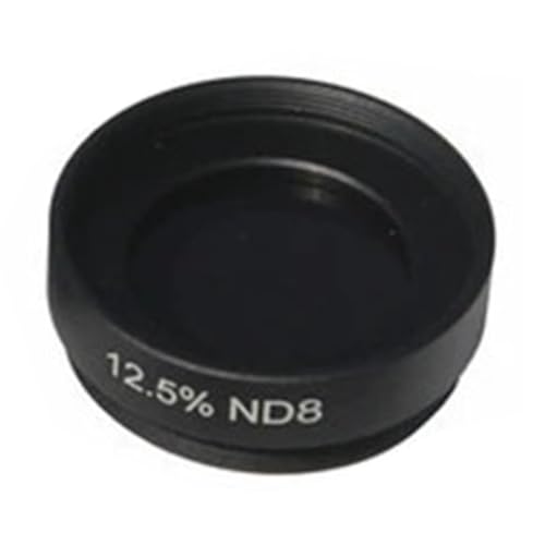 Filtros astronómicos ND8 de 1,25 pulgadas para oculares de telescopios, 2 piezas