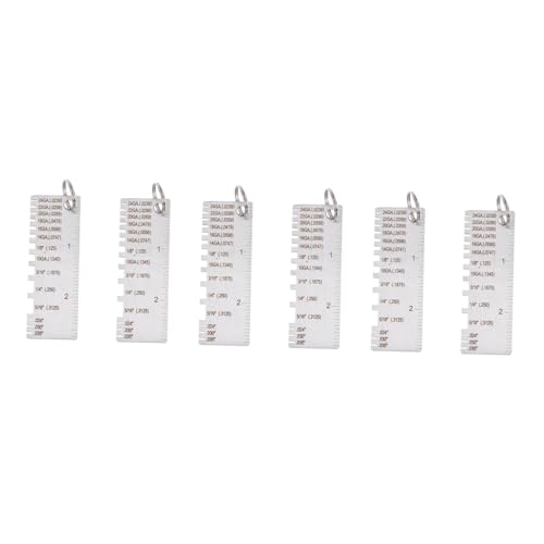 Calibrador de Grosor Metálico de 6 Piezas ULTECHNOVO miniatura 1