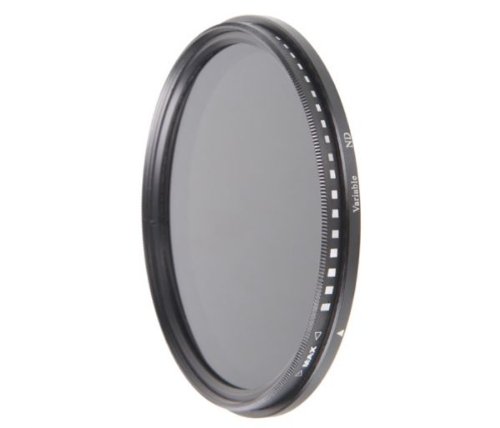 Verstellbarer ND Graufilter 49mm – Stufenlos Von ND2 Bis ND400, Für Kreative Langzeitbelichtungen