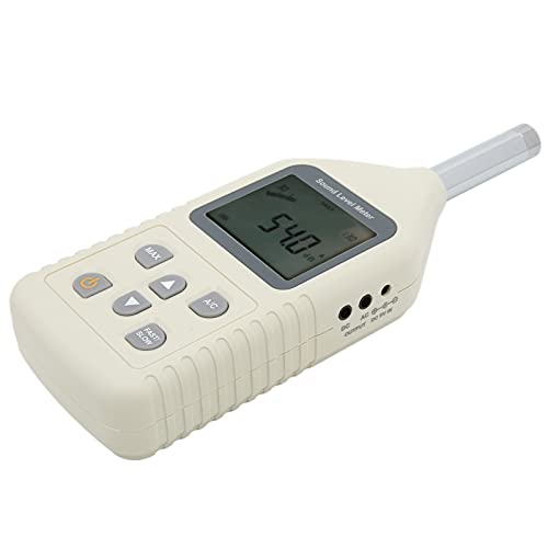 1358 Sound Level Tester Digital Decibel Meter Noise Tester for Factory School Airport Office