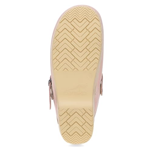 Image of Dansko Ingrid Sling Back Mule Clog for Women - Anti-Fatigue Rocker Bottom Promotes Forward Foot Motion - Premium Leather Uppers for Long-Lasting Wear