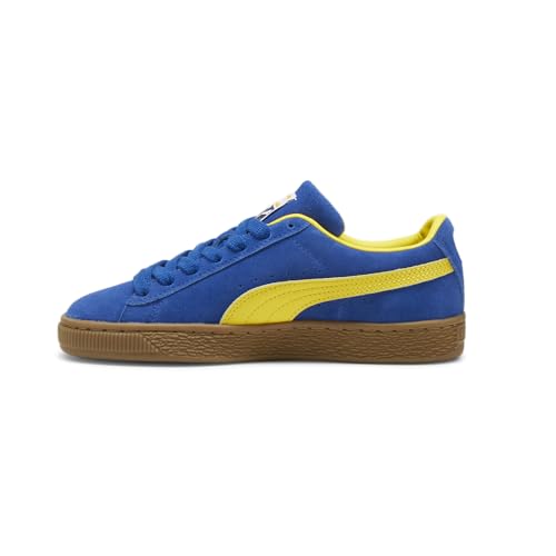 PUMA Kids Boys Suede Terrace Lace Up Sneakers Shoes Casual - Blue, Yellow3