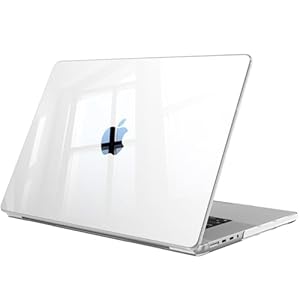 Fintie Hülle Kompatibel mit MacBook Pro 16 (2026-2021) M5 M4 M3 M2 M1 Pro/Max A3428 A3429 A3186 A3403 A2991 A2780 A2485, Ultradünne Hartschale Schutzhülle Kompatibel mit MacBook Pro 16, Transparent