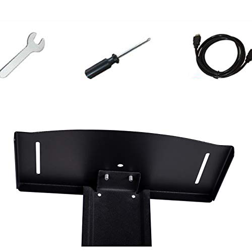Soporte para TV de piso con ruedas y altura ajustable miniatura 2