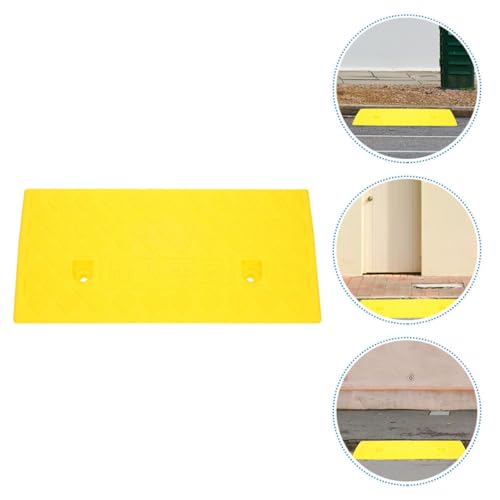 Rampa portátil resistente para umbral 6 cm amarilla miniatura 6