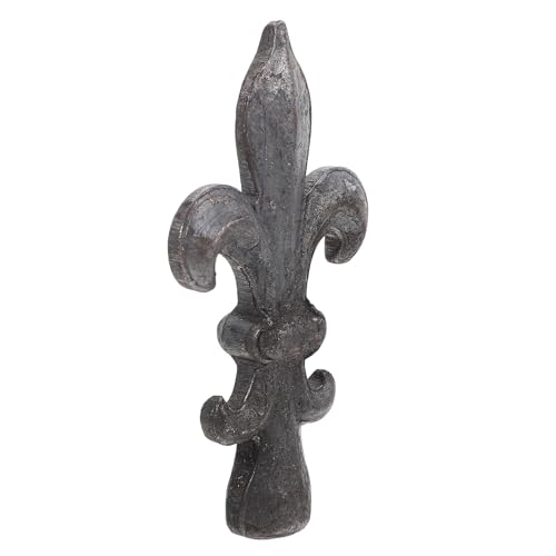SHINEOFI Finial per Recinzione in Ferro con Punta Decorativa Accessori per Recinzioni in Metallo Resistenti e Facili da Installare per Giardini Esterni e Cancelli Eleganti