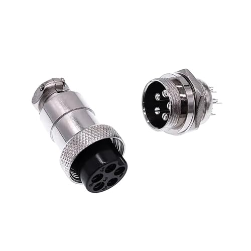 Prise circulaire GX20 robuste en alliage métallique pour liaison stable - 6
