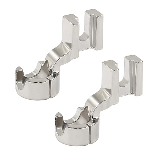 2 Piezas Pie Regla Zurcido Bajo Compatible Singer 1/4 pulg miniatura 4