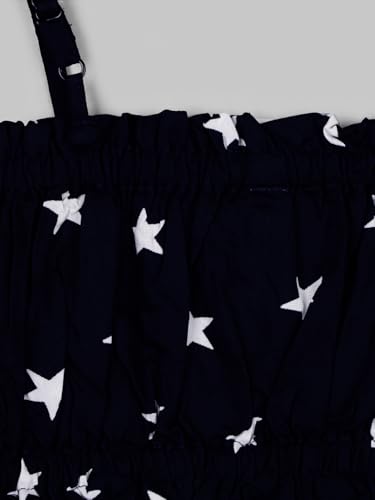 Image of Naughty Ninos Girls Rayon Stars Printed Kurta & Pant