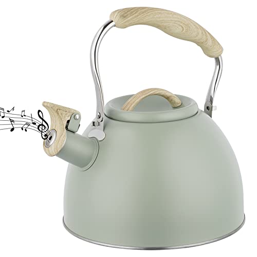 Stovetop Kettle Whistling,3L Stove Induction...