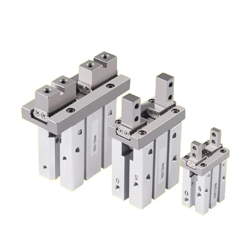 Pince parallèle pneumatique MHZ2-20D2 en aluminium à filetage latéral